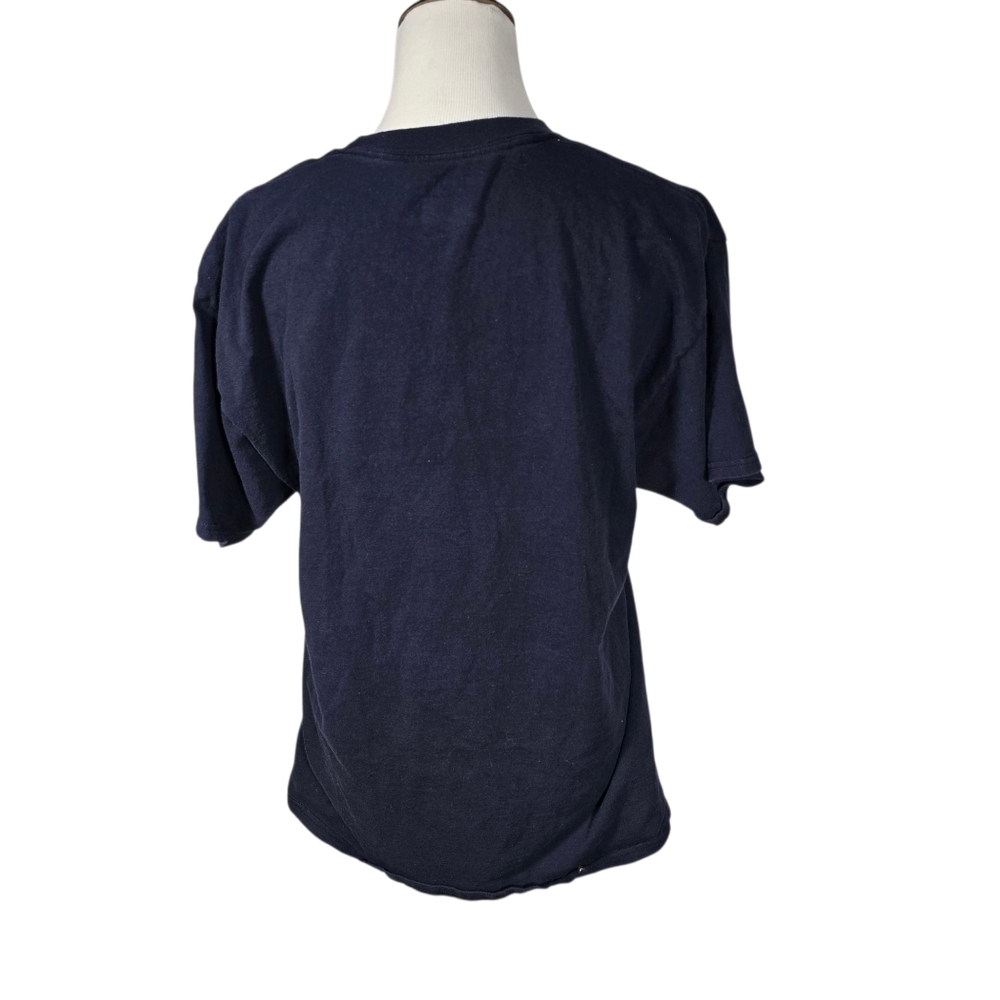 Champion Star Wars Navy Blue Size LARGE Graphic T-Shirt Short Sleeve Tee - Picture 4 of 6